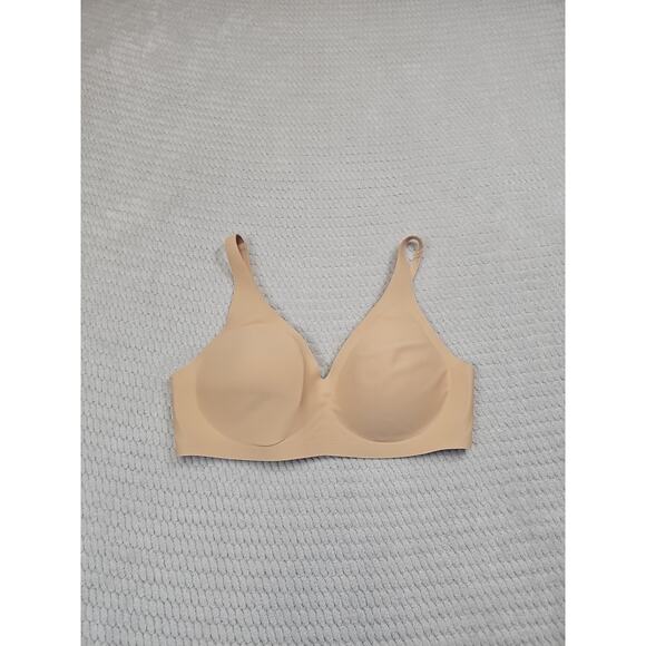 Knix Bra Womens Small Nude Seamless Wire Free Removable Pads - Picture 1 of 7